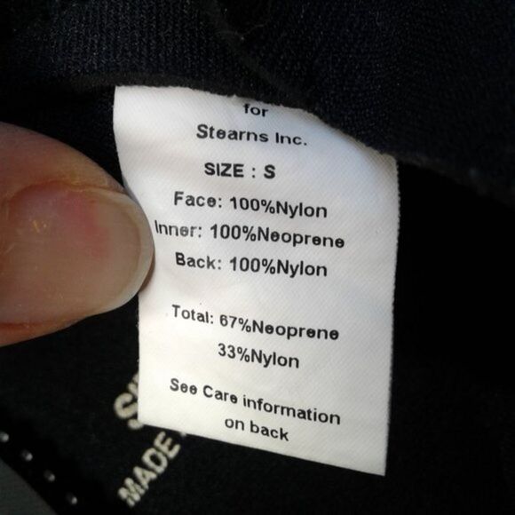 Stearns Youth Shorty Neoprene Wetsuit Size Small Blue Black Gray Great Condition - Picture 7 of 12